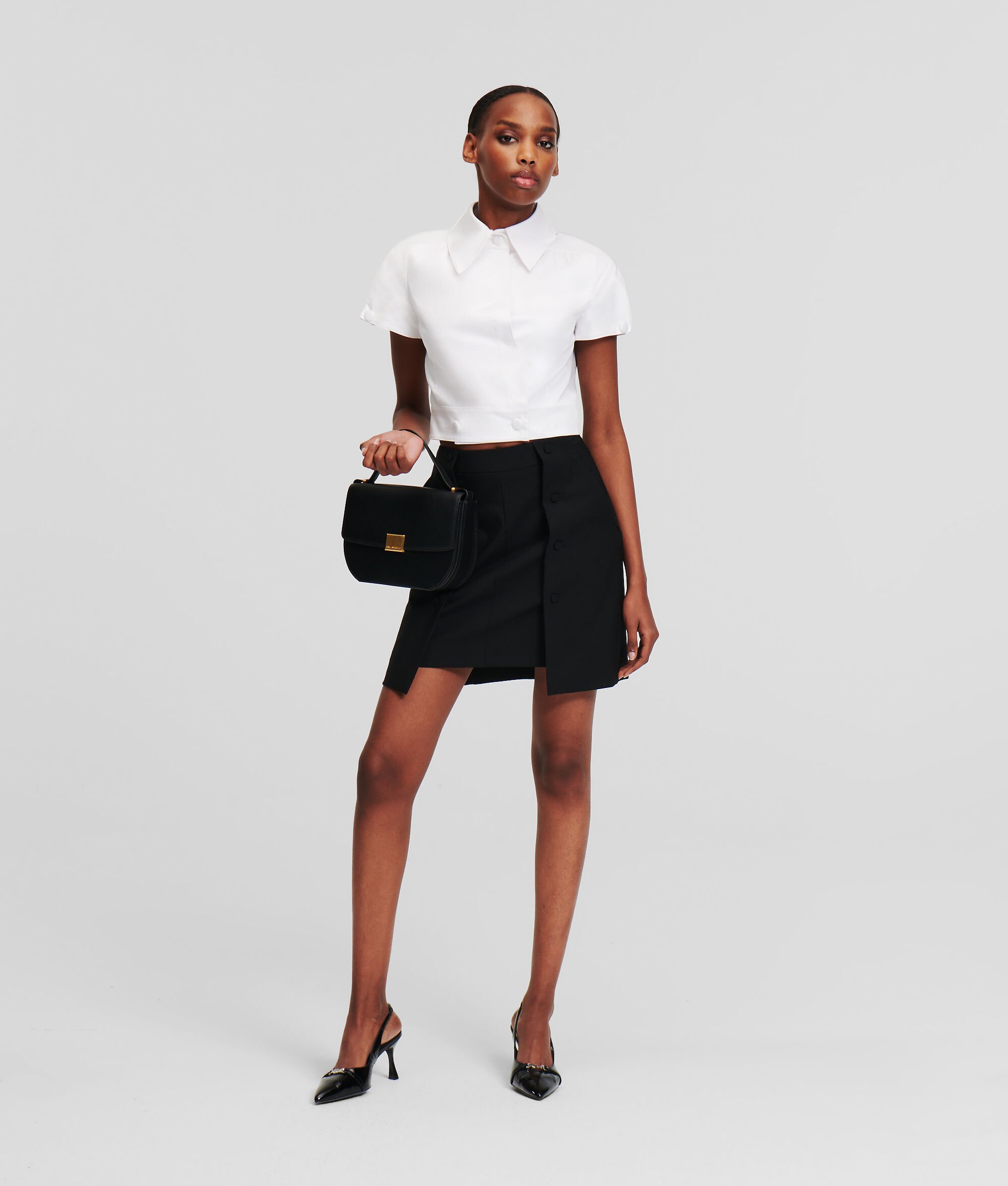 (image for) Superb KARL ESSENTIALS TAILORED MINI SKIRT